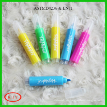 Hot sale children use scented ink set package mini highlighter